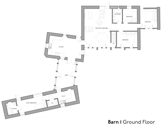 Barn 1 Ground floor