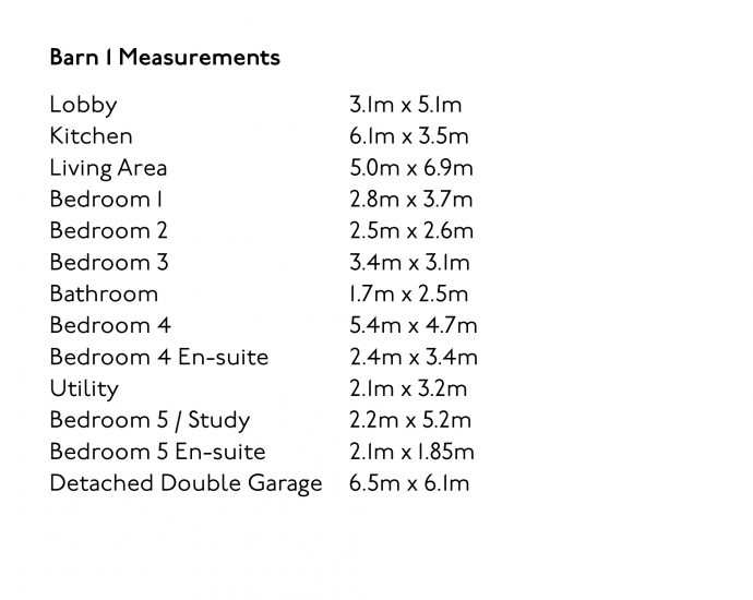 Barn-1-measurements